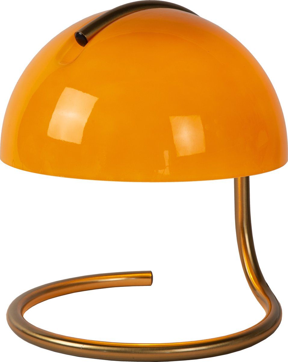 Lucide CATO Tafellamp - Ø 23,5 cm - Oranje - Glas