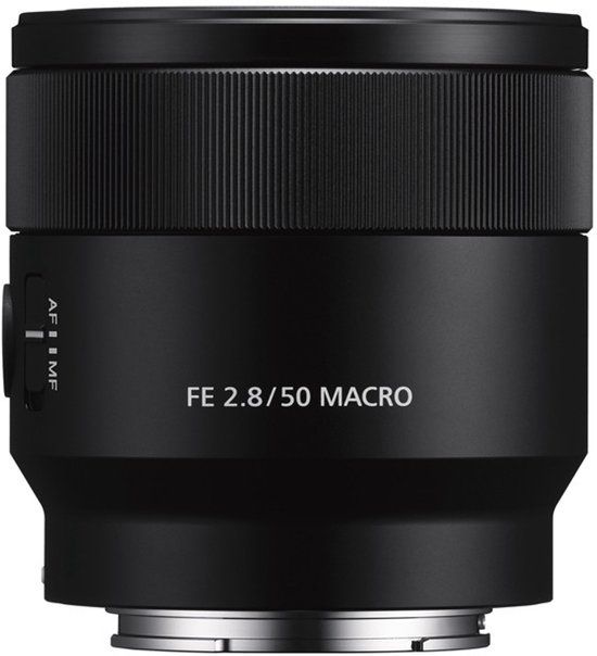 Sony FE 50mm f/2.8 Macro Lens - Sony E Mount - Macro/Close-up - Black
