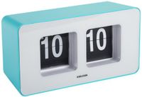 Karlsson Wandklok Funky Flip - Turquoise