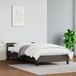 Maison Exclusive - Lit exclusif - Structure de lit avec tête de lit, sans matelas, couleur gris, dimensions 100x200 cm