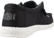 HEYDUDE Wally Stretch Sox Heren Instappers Black/White - Maat 43