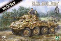Das Werk Modelbouwpakket Militaire voertuigen - 16006 Sd.Kfz. 234/2 “Puma” Panzerwagen Plastic - 1:16 - Modelbouw