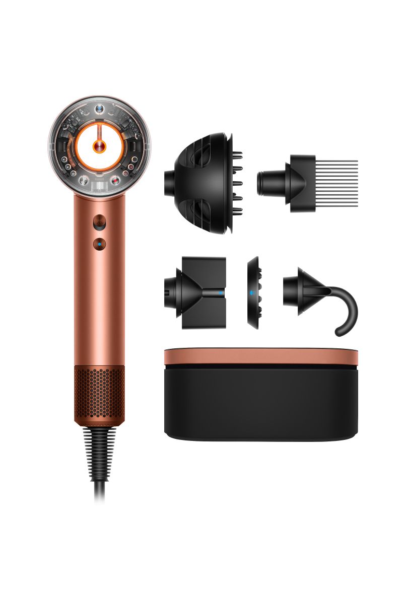 Dyson Supersonic Nural Curly+Coily - Föhn - Amber Silk/Pink Champagne