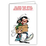 Gaston Lagaffe GLCT-0116 verjaardagskaart met motief koekjes hart