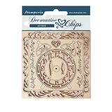 Stamperia Decoratieve Chips Dagdroom Klok