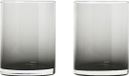 Blomus Mera set/2 glas recht 0.22L smoke