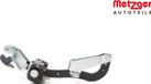 METZGER Verrouillage de porte pour porte arrière de véhicule, marque METZGER, adapté entre autres pour FIAT DUCATO