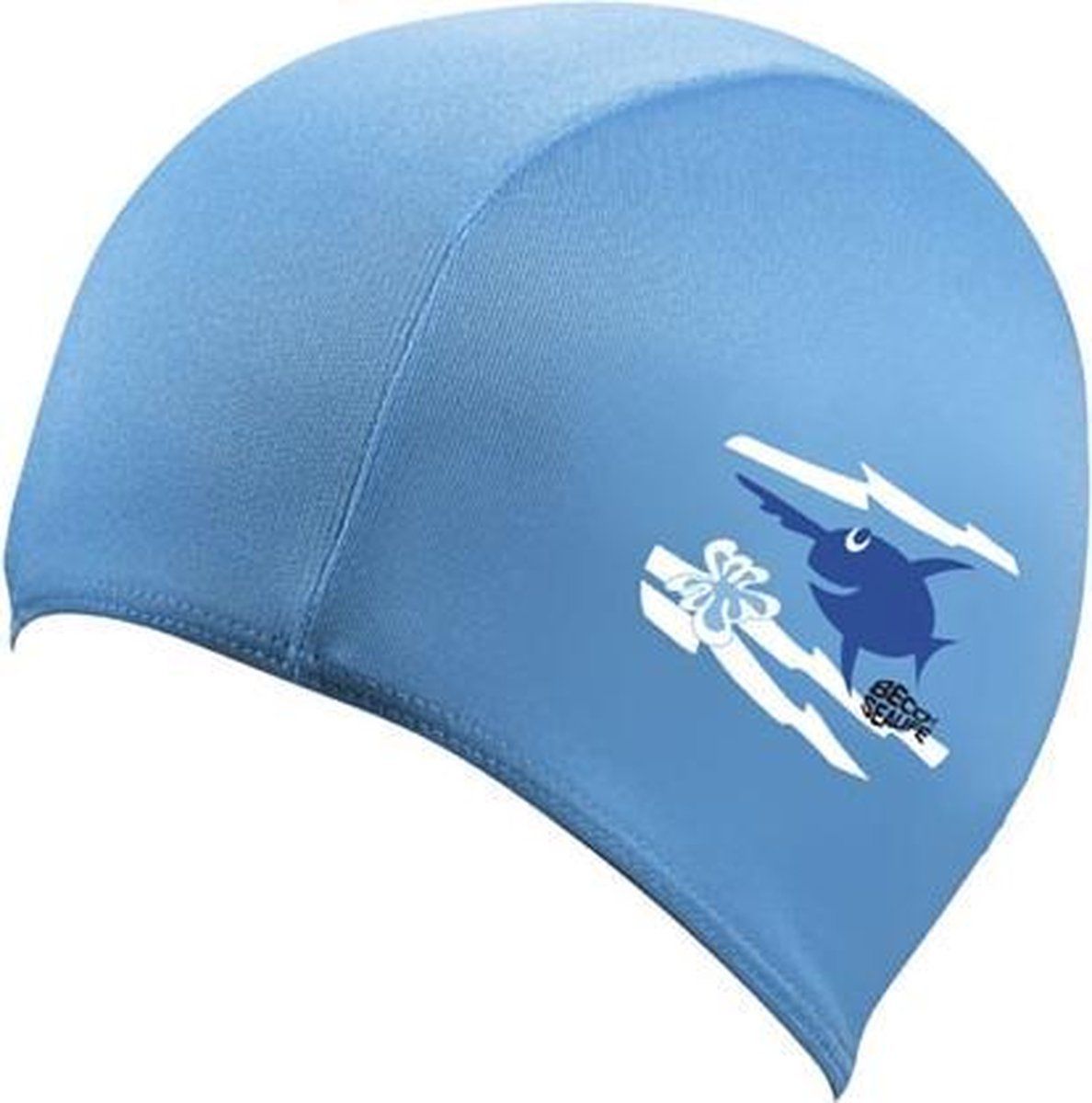 Beco badmuts Sealife textiel blauw