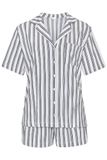 s.Oliver Korte pyjama marine / zwart / wit