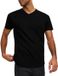 JACK&JONES JJEORGANIC BASIC TEE SS V-NECK NOOS Heren T-shirt - Maat S - Zwart