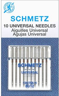 Euro-Notions Universele machinenaalden - Maat 80/12 - 10/Pkg