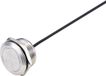 TRU COMPONENTS TC-9219108 Druktoets 24 V/DC 50 mA 1x uit/(aan) Moment IP65 RVS