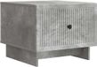 vidaXL Table basse gris béton 49 x 50 x 40 cm bois modifié