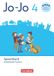 Jo-Jo Cornelsen Verlag GmbH Jo-Jo Sprachbuch 4. Schuljahr - Allgemeine Ausgabe 2024 - Arbeitsheft Fördern
