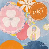 ART 2027: Hochwertiger unverpackter Broschürenkalender mit Ferienterminen. Nachhaltiger Kunstkalender im Format 30 x 30 cm