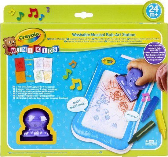 crayola MK - Muzikaal kleur-wrijf tablet