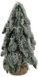 HBX natural living Kerstboom Nobilis sneeuw 35LED H43cm
