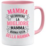 Mok "Du bist wirklich die beste mama", origineel cadeau voor een bijzondere vrouw, elegante ontbijtmok voor koffie, cadeau-ideeën voor mama, verjaardag