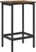 vidaXL Barkruk Gerookt eiken 40 x 32 x 74 cm Bewerkt hout