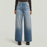 G-STAR Skater High Loose Damen Jeans Vintage Gold Digger 24/32