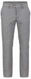 MAC Jeans Pantalon Lennox Herringbone Gris Homme Chino W31/L34