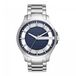 Armani Exchange AX2178 Montre homme - Acier inoxydable - Argent/Bleu