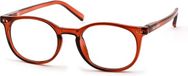 Vista Bonita Leesbril Gafa Met Blauwlicht Filter - Crafty Brown - +3.00