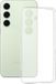 Techsuit Hoesje geschikt voor Samsung Galaxy S25 - Clear Silicone Back Cover - Transparant