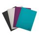 Exacompta - Réf. 85740E - 1 halfharde showmap in gerecycled PP TITANE - 40 tassen - 80 zichten - voor A4 - afm. 24 x 32 cm - 4 kleuren willekeurig aubergine, coco, zwart of turkoois