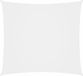 vidaXL Zonnescherm vierkant 3,6x3,6 m oxford stof wit