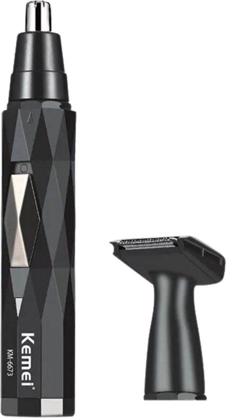 Kemei KM-6673 - Neus, oor & wenkbrauw trimmer - Oplaadbaar