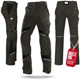 KÜBLER ACTIVIQ 25505365 Werkbroek DAMES Veiligheidsbroek Olijf Zwart