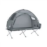 SoBuy OGS32-II-HG Camping Tent - Grijze Textiel 193x161cm