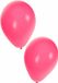 Bellatio Decorations party ballonnen - 50x stuks - roze - 27 cm