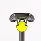 Fahrer Berlin Unisex jeugd zadelreflector geel fiets reflector, eenheidsmaat