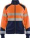 Blåkläder Veste haute visibilité pour femme 35082528 - Taille M - Orange haute visibilité/bleu marine