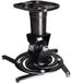 Support plafond pour projecteur - Cardan - 15 kg - Noir