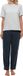 Schiesser Dames pyjama Cotton blauw gestipt / grijs