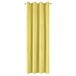 Design91 Glad blackout verduisterend 8 ogen zachte gordijnen gordijnen modern eenvoudig slaapkamer kinderkamer woonkamer, mosterd, 135x250cm