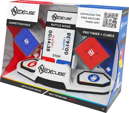 Goliath Nexcube Competition Pack - Breinbreker - Speed cube - Met 2 kubussen en een timer