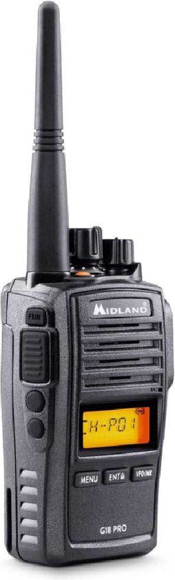 Midland G18 Pro Walkie-talkie - Zwart