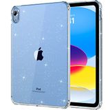 MoKo Clear Case for iPad (A16) 11th Generation 2025, heldere glitter