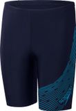 Speedo Jongens Zwemjammer Medley Logo Navy/Blauw