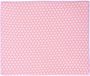 Merkloos Afwas afdruipmat/droogmat keuken - absorberend- microvezel - roze bloem - 40 x 48 cm - opvouwbaar