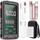 Multimètre numérique 6000 points auto rechargeable noir bricolage