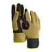 ORTOVOX Fleece Grid Cover Glove M - Lichte, warme fleece handschoen met winddichte hoes voor skitochten - groen - heren - L