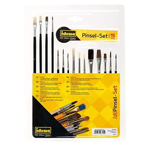 Idena 60109 Kwastenset - 15-delig