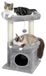 Arbre à chat poteau griffoir tour pour chat - Poteau griffoir en sisal - Maison pour chat avec siège - 40 x 30 x 8 cm siège - Plusieurs niveaux pour chat d'intérieur
