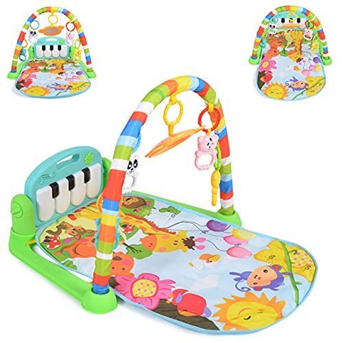 Moni Playcenter Fitness Boy Jungle Dieren Spel Bow Music Kleuren: milieuvriendelijk