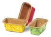 Guardini Easy Bake - Bakvormen - Rechthoek - Papier - Geel/Groen/Rood - 6 stuks